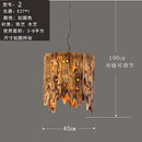 Nordic style wooden pendant light for restaurants, cafés and bars
