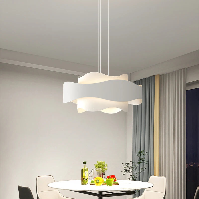 Modern designer pendant light for decorative indoor lighting