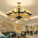 Ceramic chandelier for an elegant and modern interior