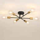 Modern classic branch ceiling light