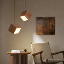 Nordic design creative wooden pendant light for home decor