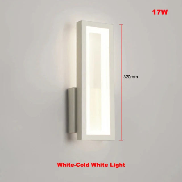 Modern minimalist LED wall light for interior decoration - vue 9 sur 12
