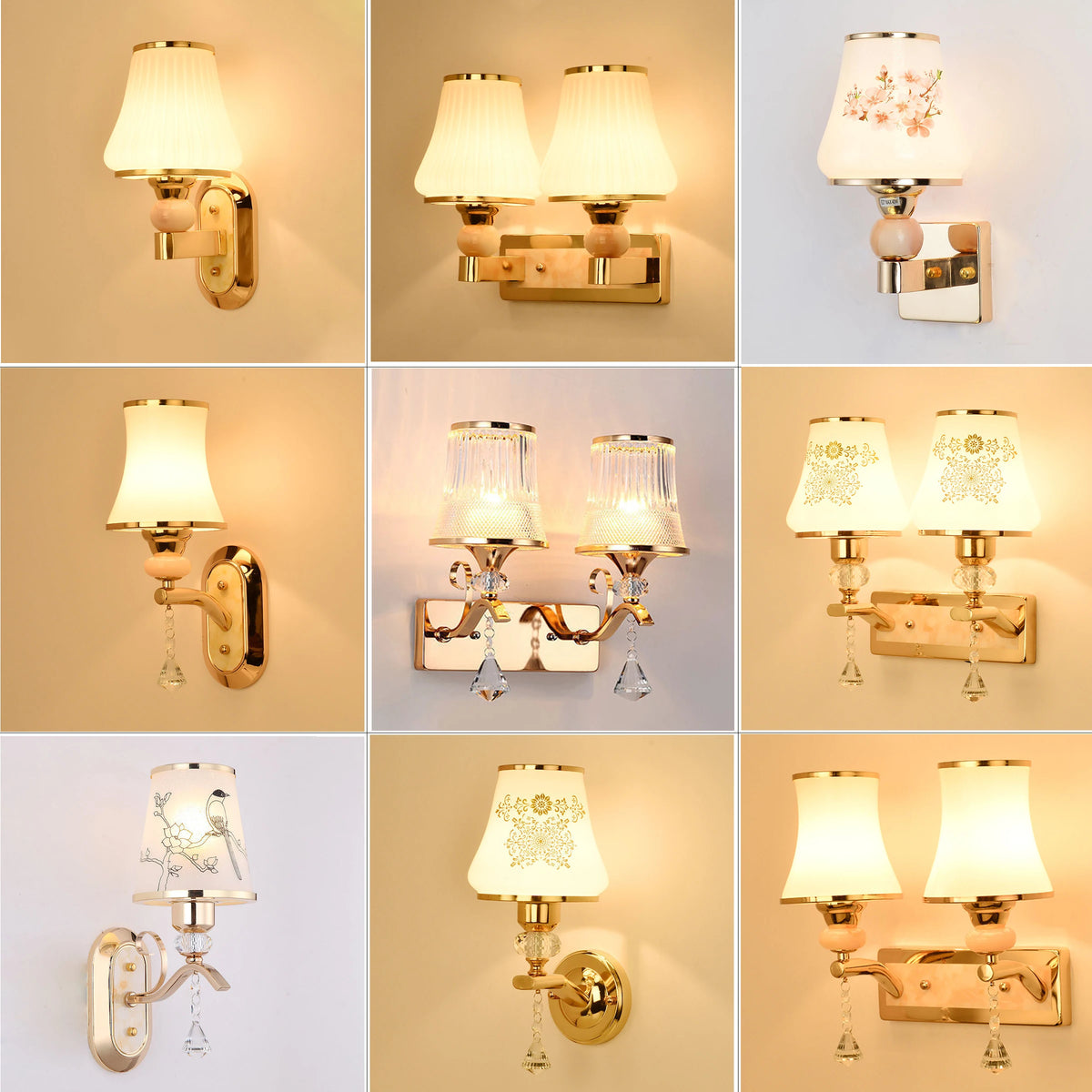 Creative nordic wall light for retro and modern interiors