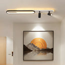 Modern LED ceiling lamp with decorative spotlight