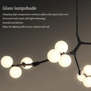 Modern glass chandelier for your interior decor