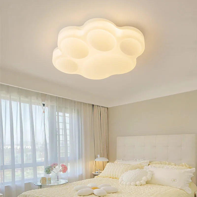 Cute cat paw ceiling light for children