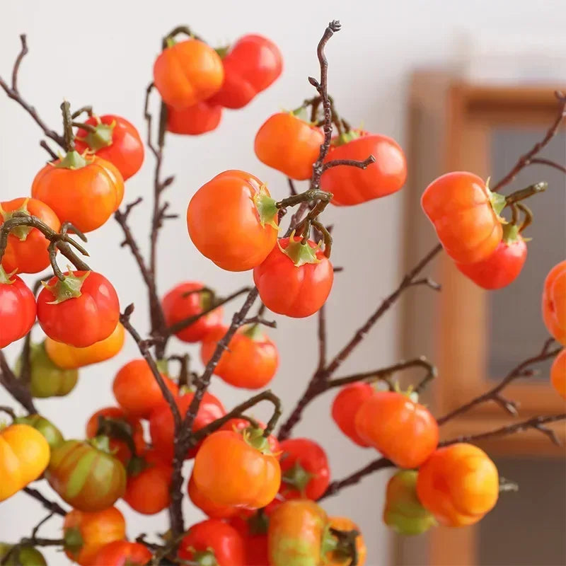 Decorative artificial pumpkin plants for balcony and hotel
