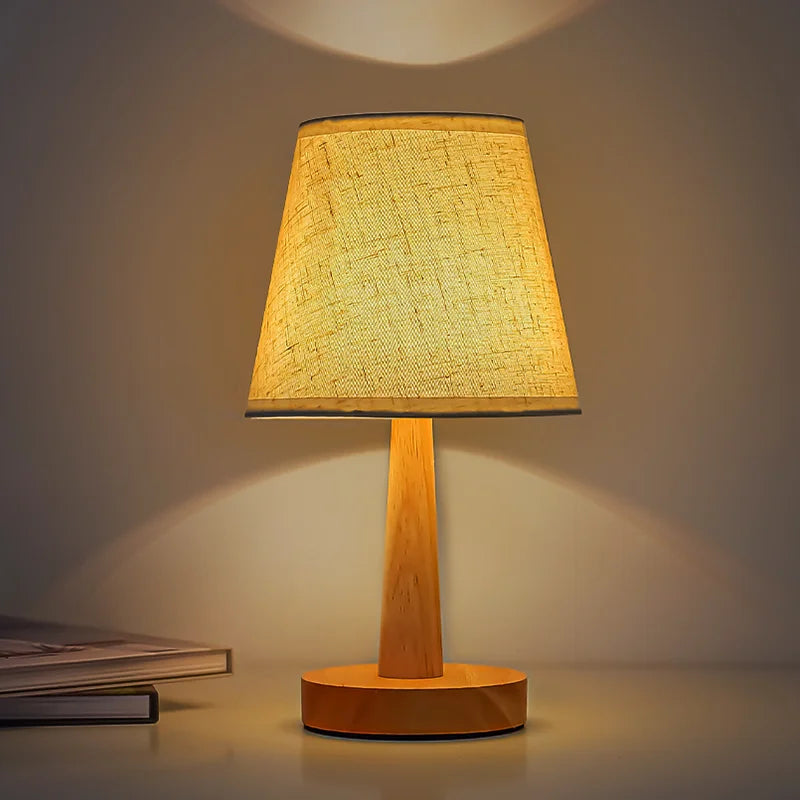 Retro Japanese table lamp for elegant interior decor