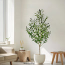Artificial olive branch for interior decoration and weddings