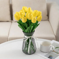 Luxury artificial tulip bouquet for interior decoration and weddings