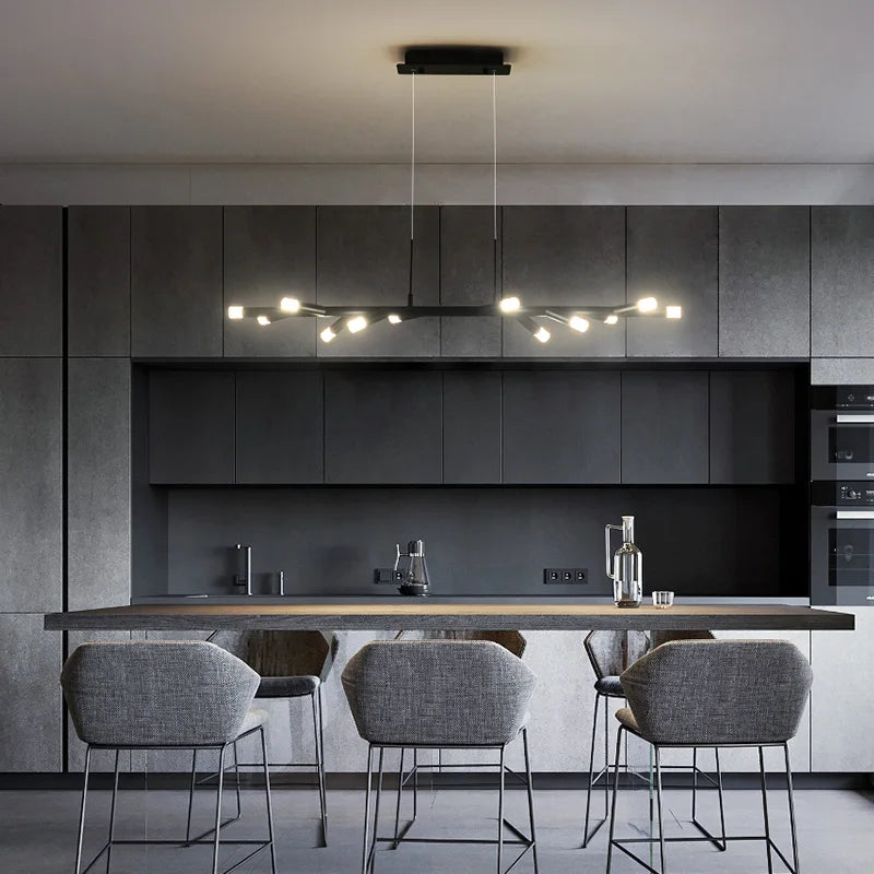 Modern LED chandelier for Nordic interior decoration