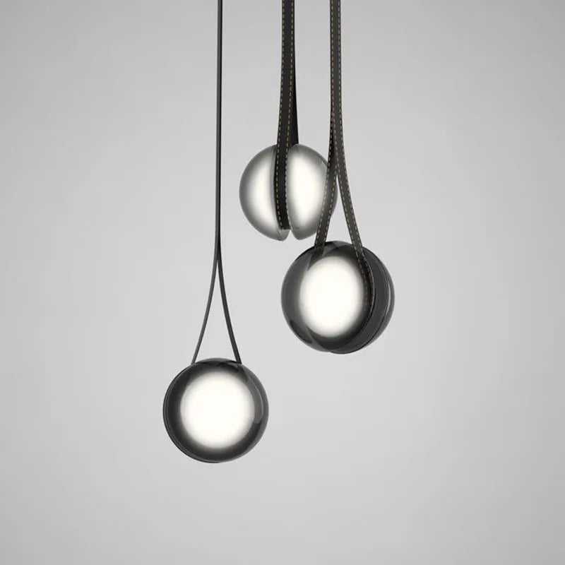 Creative glass yoyo chandelier for modern interior decoration