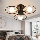 Modern decorative colour-changing LED ceiling light