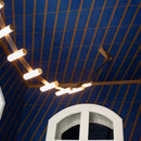Postmodern creative leather chandelier for modern artistic decor