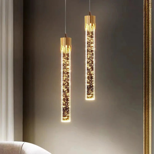 Modern LED crystal chandelier for hotel and creative bar - vue 2 sur 22