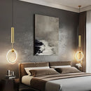 Modern minimalist luxury pendant light for designer interiors