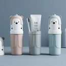 Portable toothbrush holder box for travel and storage