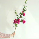 Artificial silk flowers for elegant home decoration