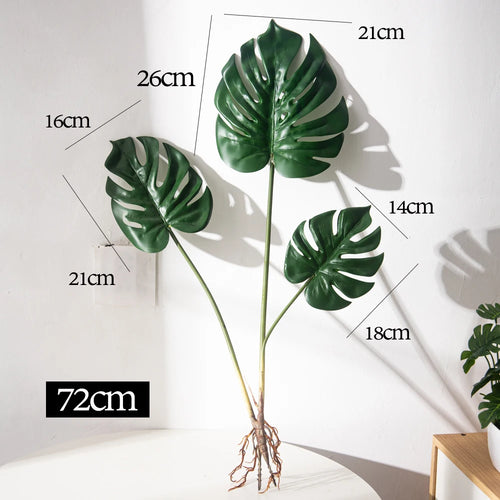 Artificial monstera plant for indoor and outdoor decoration