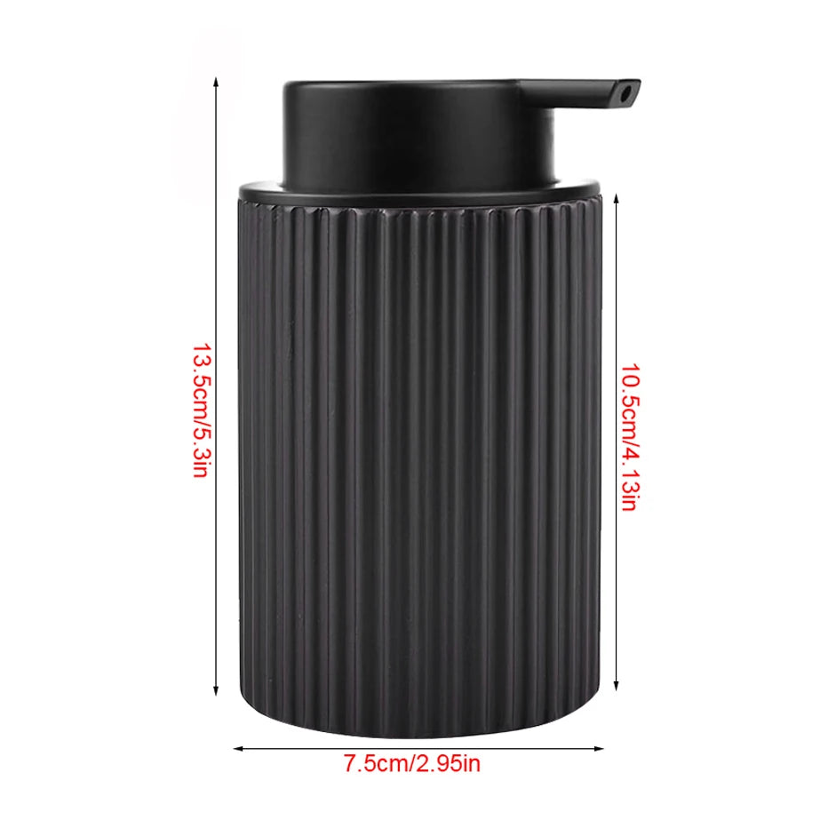 Hand Foaming Dispenser Bottle Durable Plastic Container for Foaming Facial Cleanser, Hand Soap, Shampoo, Shower Gel, Soap Bottle