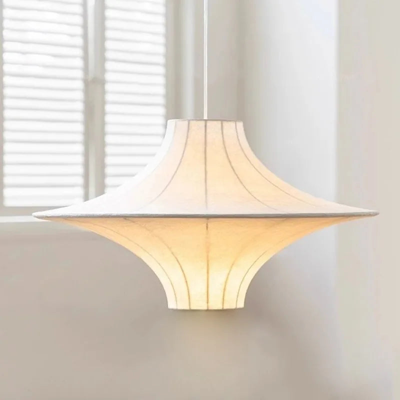 Silk LED pendant light wabi sabi