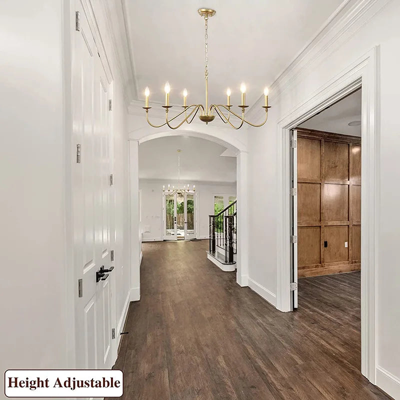 American decorative chandelier for an elegant and modern interior - vue 5 sur 7