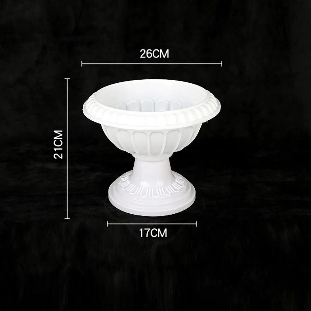 Roman plastic flower pot retro romantic style for events - vue 13 sur 13