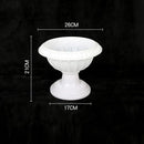 Roman plastic flower pot retro romantic style for events