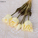 Large baroque silicone tulips luxury decoration for events