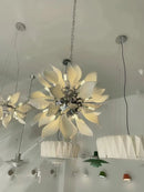 Modern nordic LED chandelier for hotel or villa