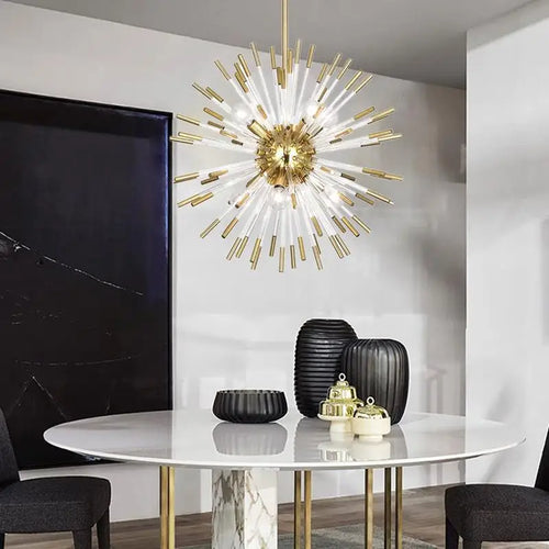 Luxury dandelion chandelier decorative lighting in stock - vue 3 sur 12