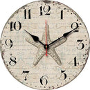 retro silent wall clock for modern home decor