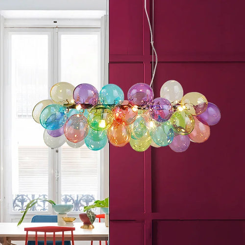 Modern creative glass pendant light for interior decoration - vue 2 sur 16