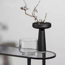 frosted glass vase for interior decoration dried flowers and hydroponics