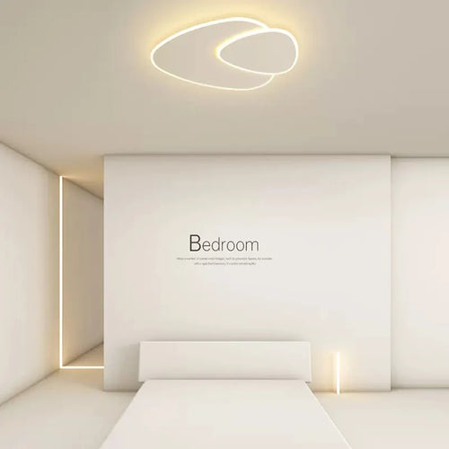 Triangle LED ceiling lights for interior decoration - vue 2 sur 10