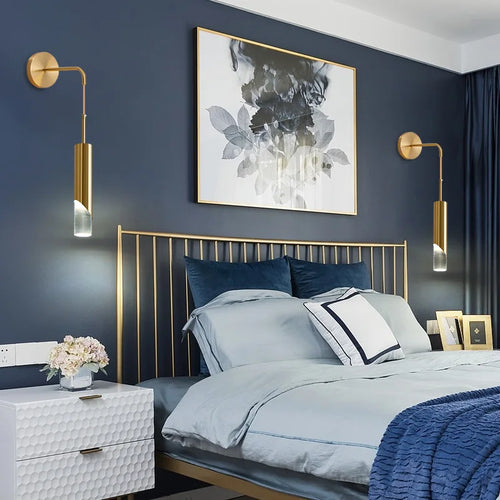 Modern luxury wall light for bedroom - vue 7 sur 8