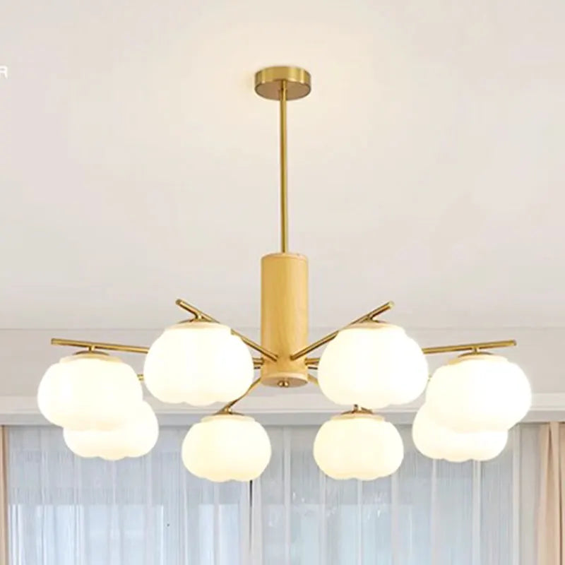 Modern nordic LED chandelier for indoor decor