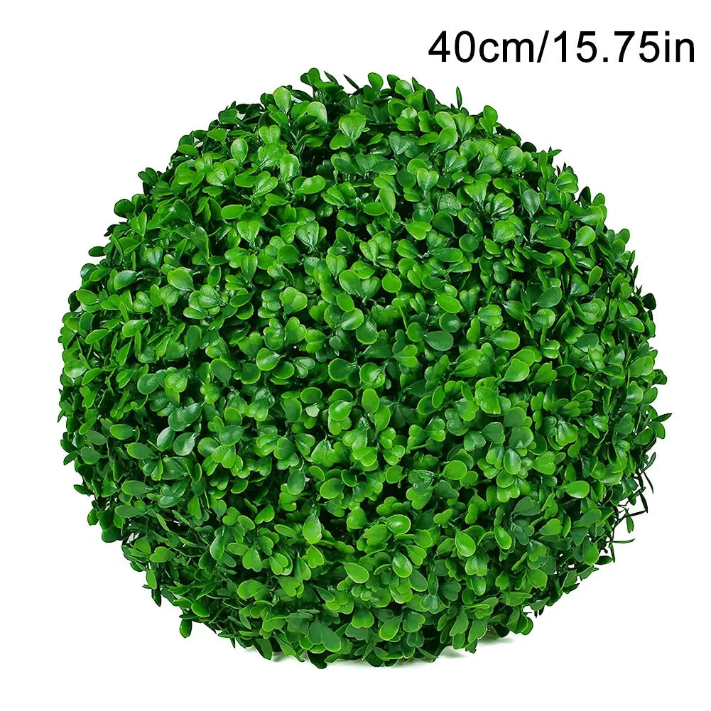 Artificial grass balls for party and event decoration - vue 12 sur 18