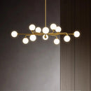 Modern glass pendant chandelier for home decor