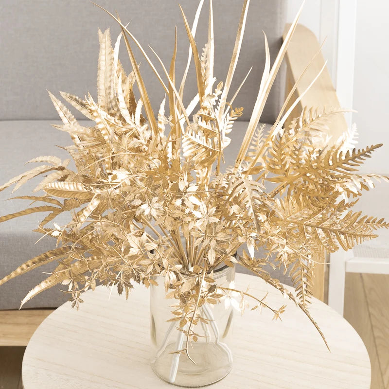 Artificial plants, flowers and foliage for festive and wedding decorations