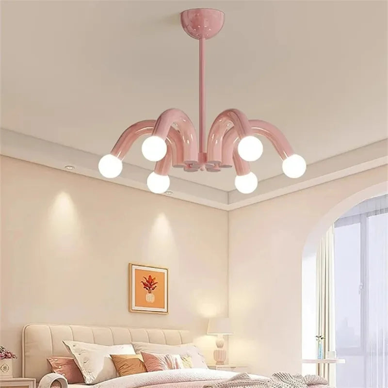 Nordic LED chandelier art deco style for elegant decor