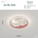 modern star moon led ceiling light for decoration and reading