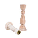 Candlesticks Holderng Decorations, Retro Wood Classic  Weddi candle holders   Holders home decor