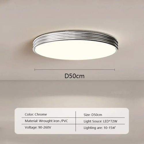 Nordic medieval design LED ceiling light for interior decoration - vue 9 sur 14