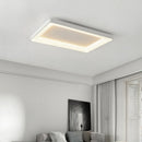 Simple rectangular LED ceiling light for modern interiors