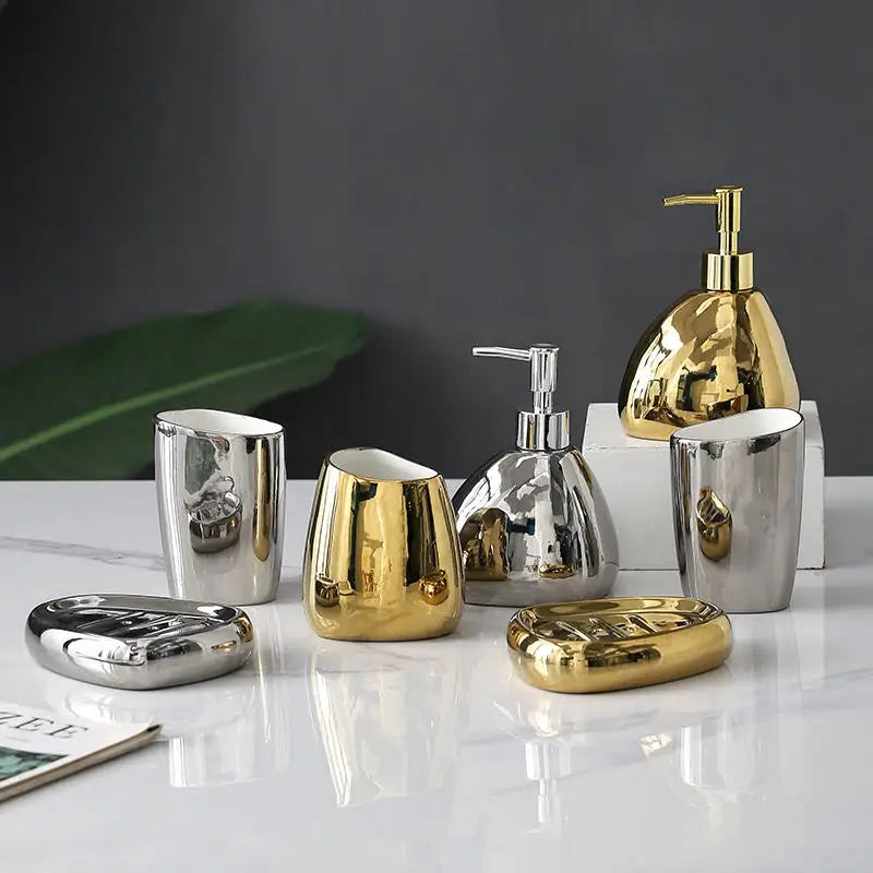ceramic bathroom accessories for home decor