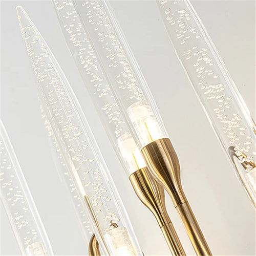 Bauhaus luxury crystal wall light for modern interiors - vue 7 sur 7