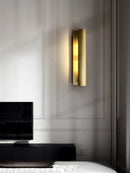 Modern copper wall light with minimalist and creative design