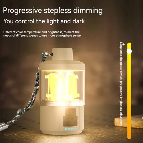lampe de camping led rechargeable portable pour extérieur - vue 4 sur 6