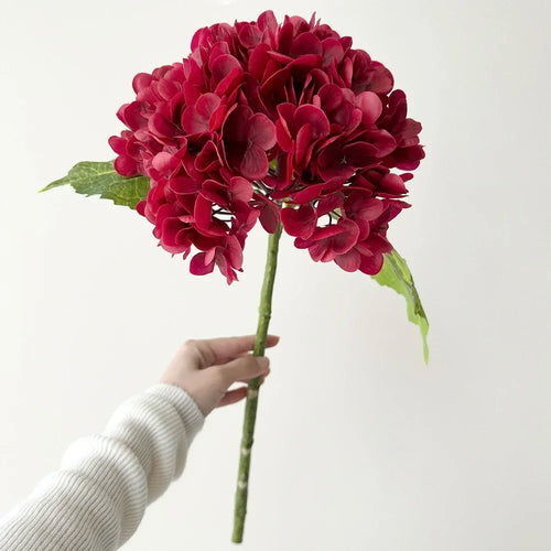 Artificial hydrangea flowers for wedding decoration and floral arrangements - vue 9 sur 17